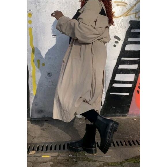 NWOT Dr. Martens Audrick Platform Chelsea Boots Black Women’s 11 Y2K Grunge - Picture 2 of 9